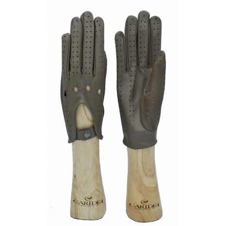 Guanto Guida donna in pelle nappa sfoderato dita intere